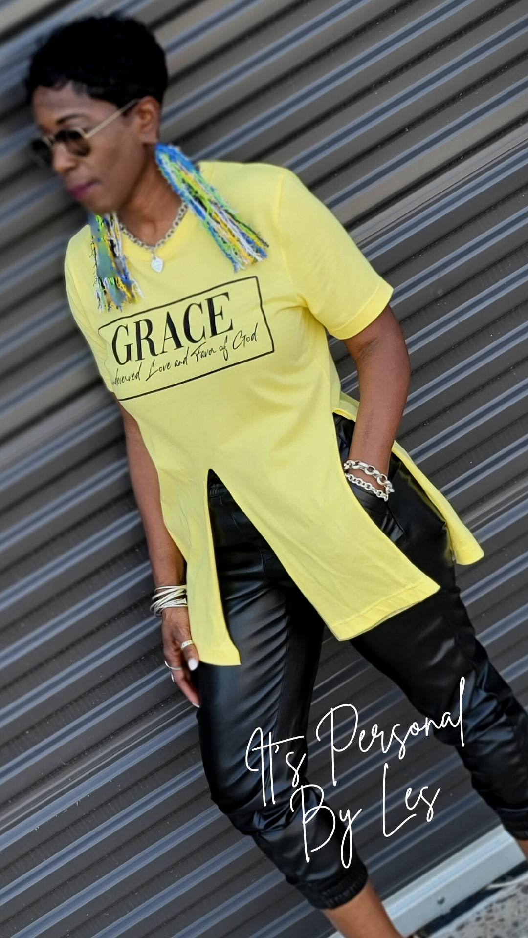 Grace Split Tee