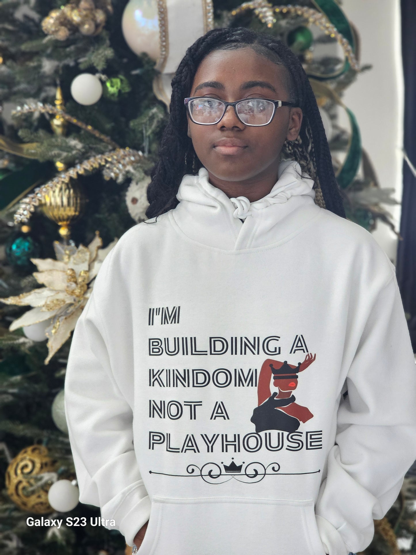 I'M BUILDING A KINGDOM NOT PLAYHOUSE  HOODIE
