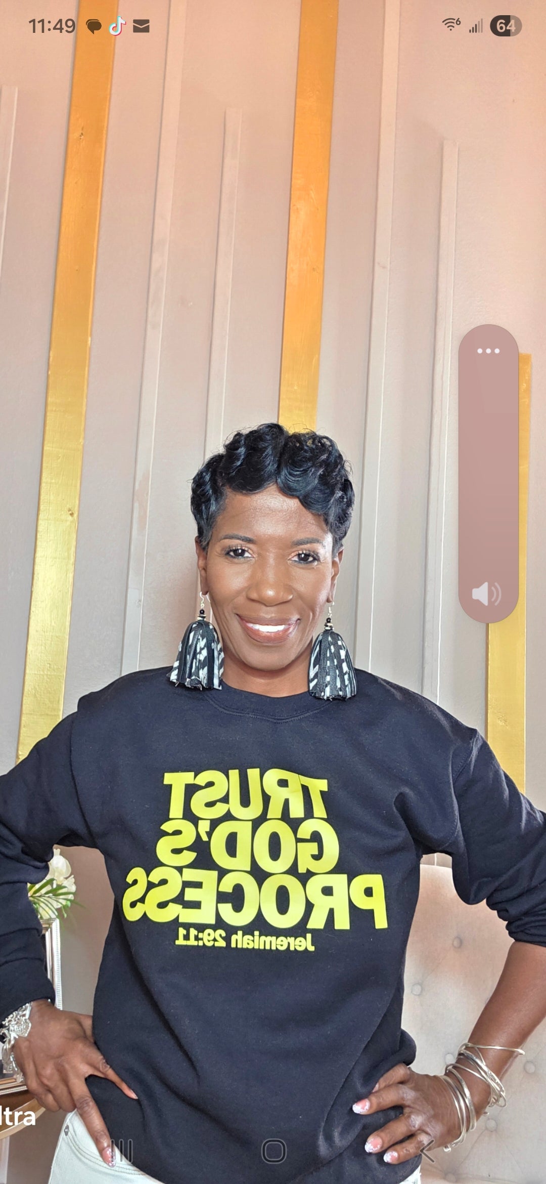 TRUST GOD'S PROCESS/SWEATSHIRTS