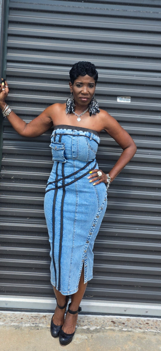 Ms Blue Jeans Dress