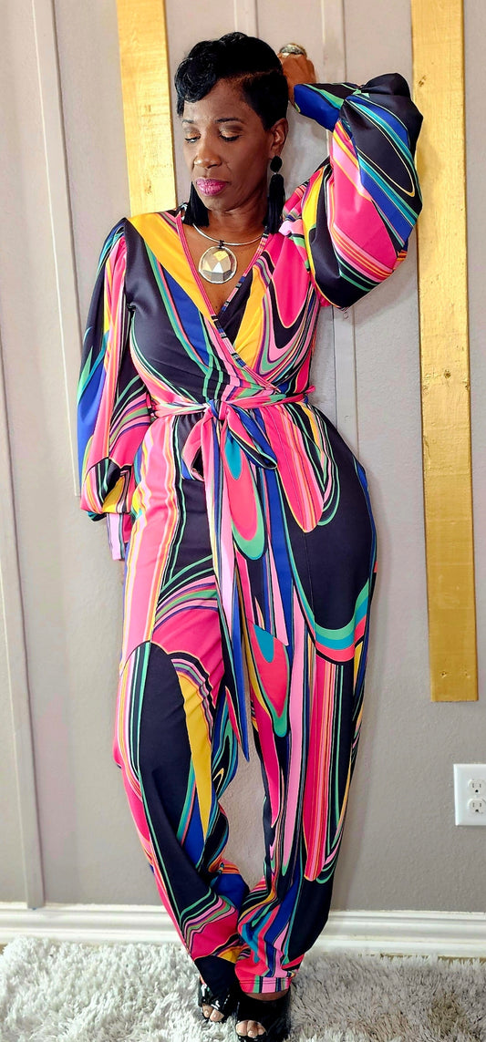 Multicolor Jumpsuit/Pantsuit