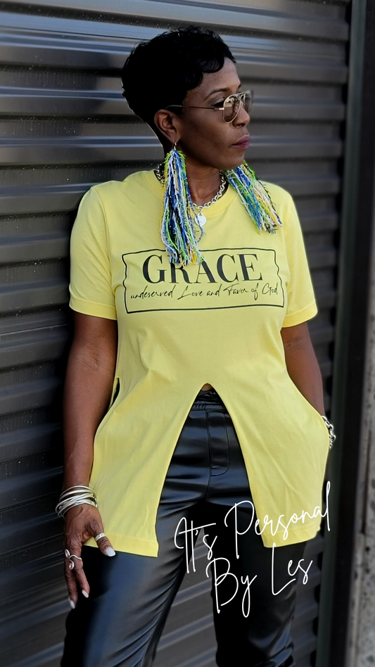 Grace Split Tee